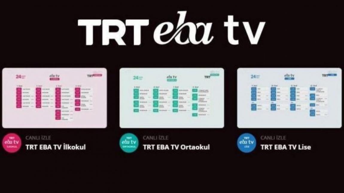 TRT EBA İLKOKUL TV 01.12.2020 SALI YAYIN PROGRAMI